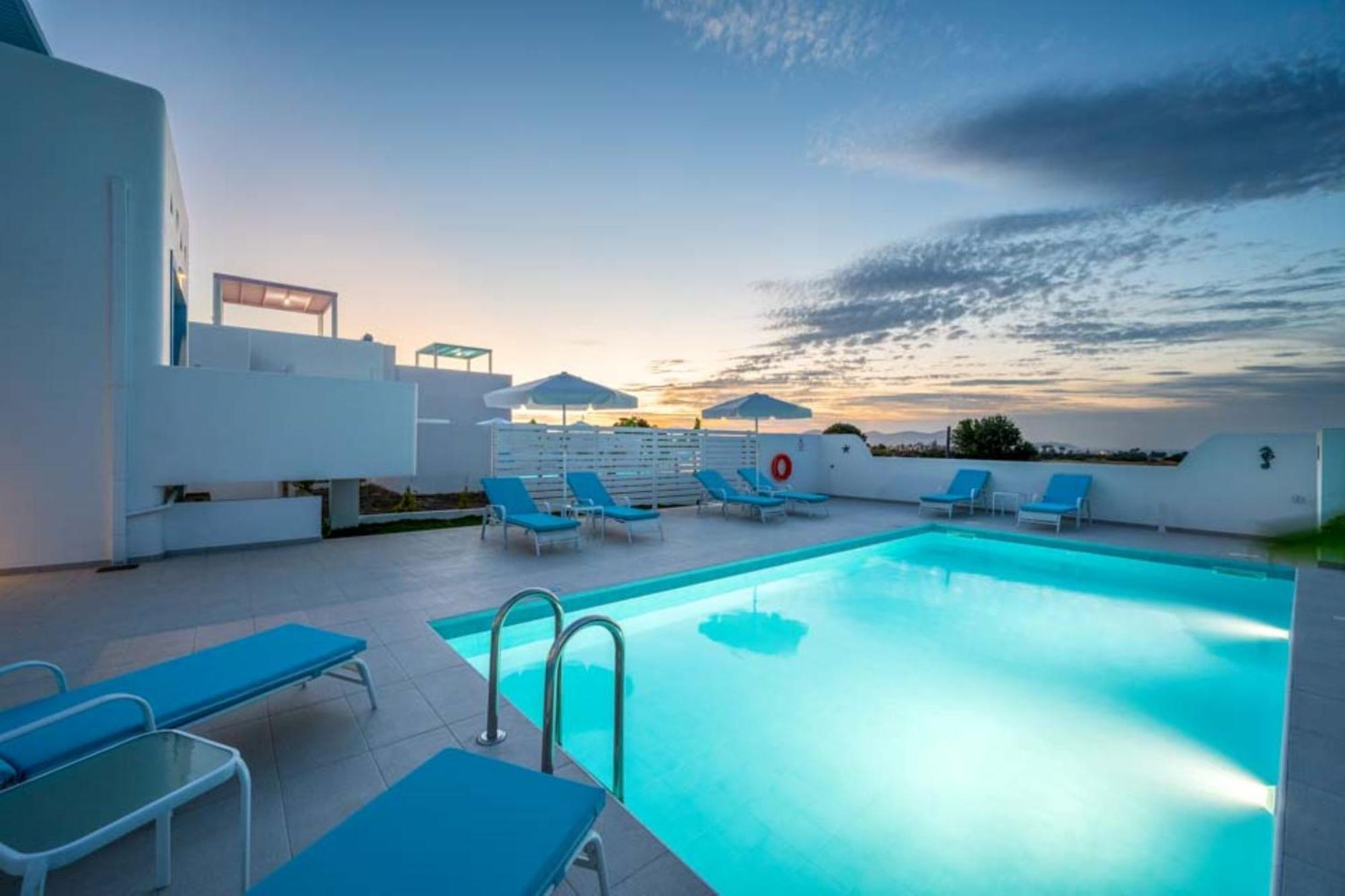 Xenos Villa 6 With A Private Pool Near The Sea Tigaki Eksteriør billede